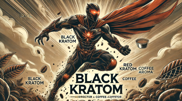ČERNÝ kratom superhrdina